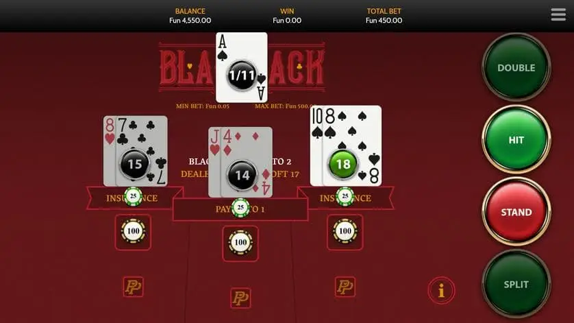 Blackjack Supremo Multi Mãos