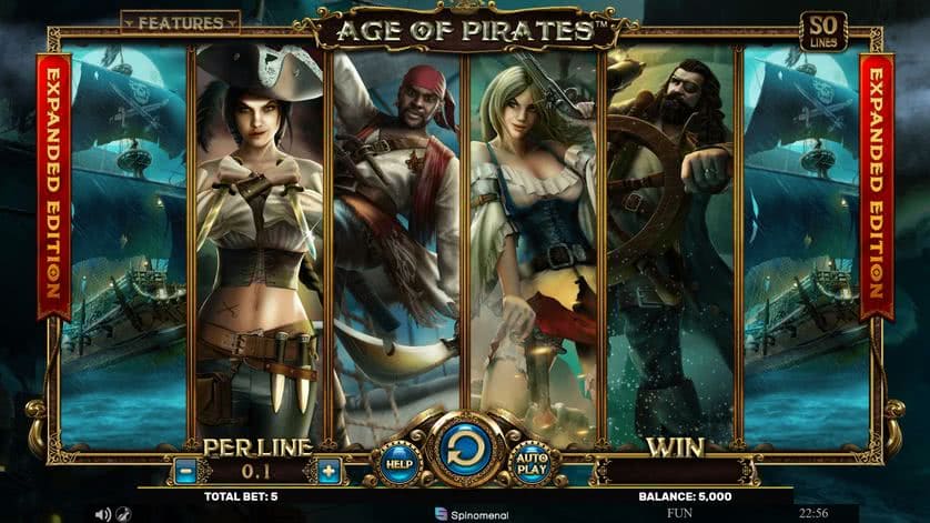 Age Of Pirates Expanded Edition Slot Machine