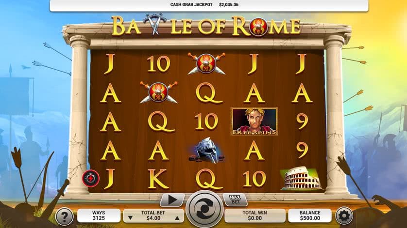 Battle of Rome Slot Machine