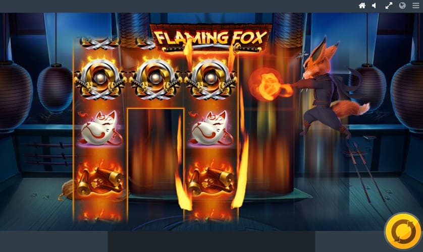 Flaming Fox Caça-Níqueis