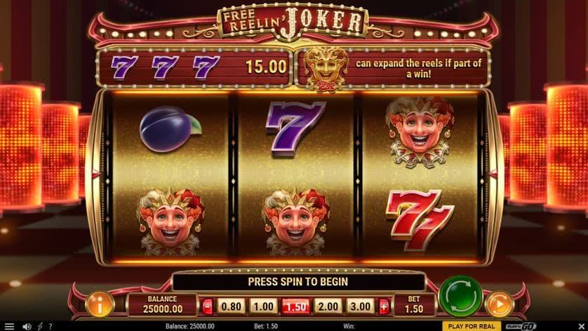 Free Reelin Joker Slot Machine