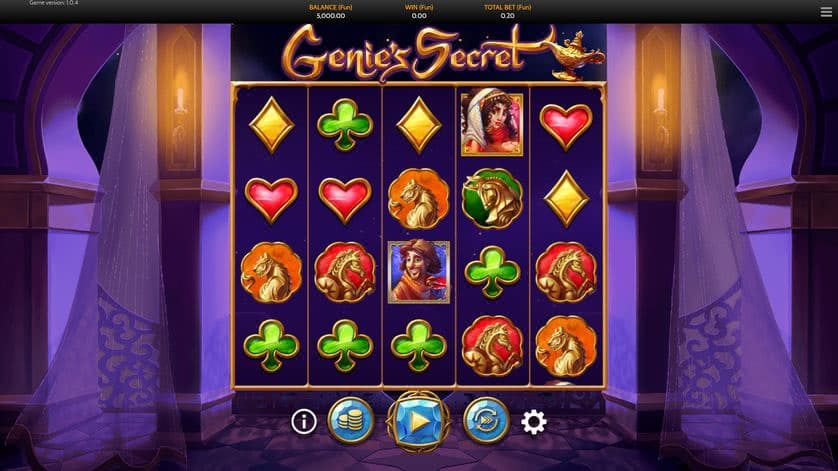 Genie's Secret Caça-Níqueis