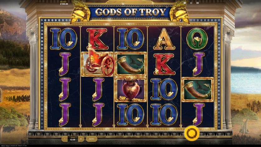 Gods Of Troy Slot Machine