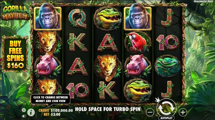 Gorilla Mayhem Slot Machine