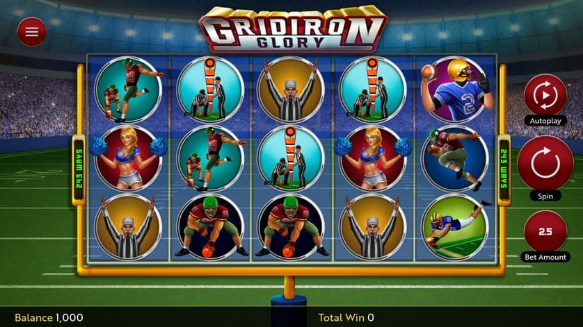 Gridiron Glory Slot Machine