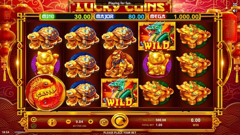 Lucky Coins Slot Machine