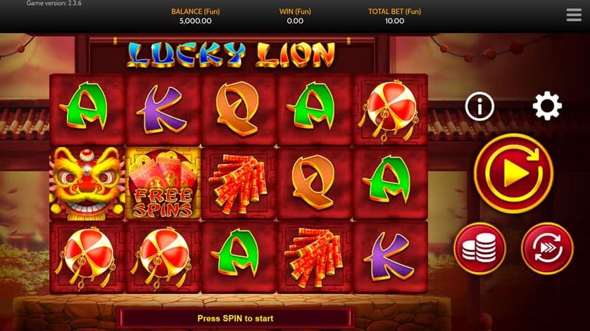 Lucky Lion Slot Machine