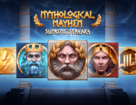 Mythological Mayhem Supreme Streaks Slot Machine