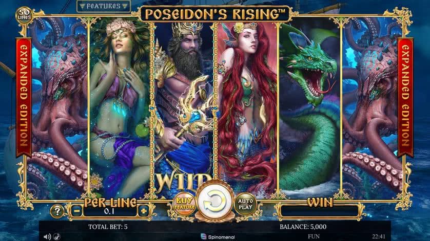 Poseidon’s Rising Expanded Edition Slot Machine