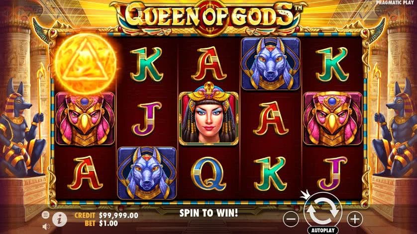 Queen of Gods Slot Machine