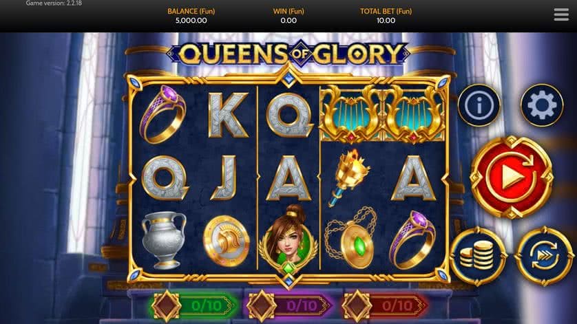Queens of Glory Slot Machine