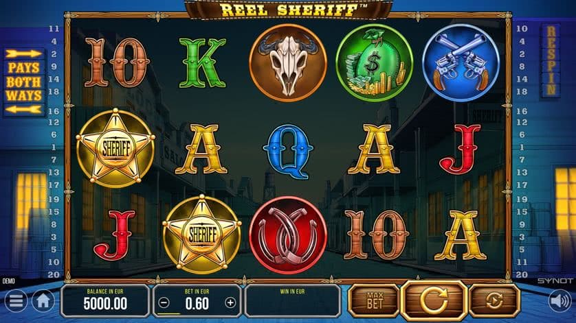 Reel Sheriff Slot Machine