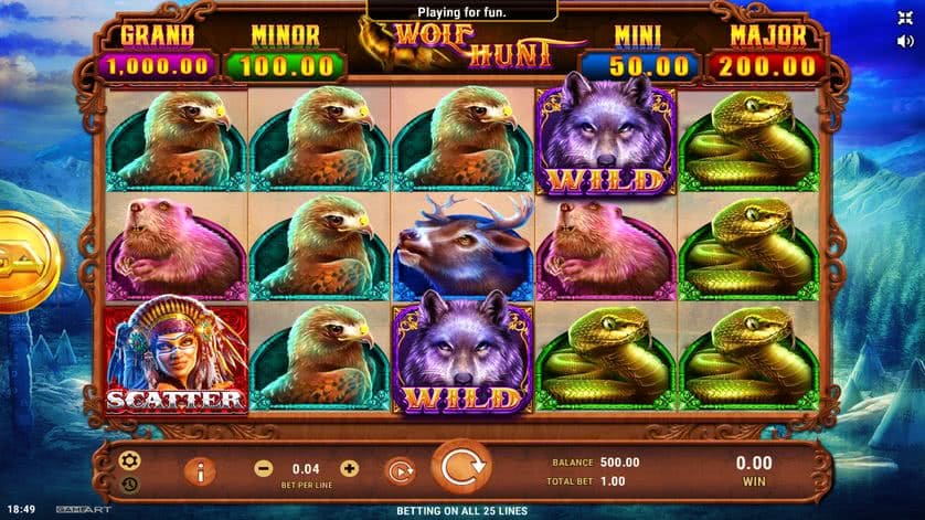 Wolf Hunt Slot Machine
