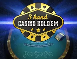 3-Hand Casino Hold’em Video Poker Online