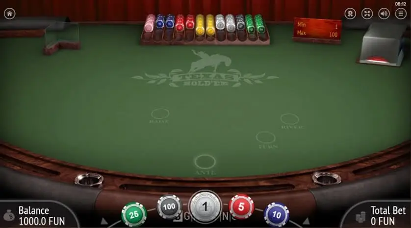 Pôquer Texas Hold'em online